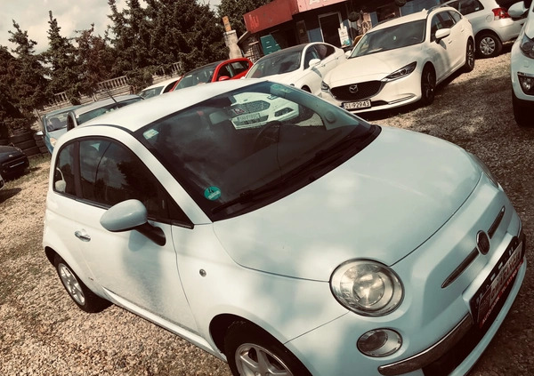 Fiat 500 cena 18500 przebieg: 148000, rok produkcji 2009 z Bychawa małe 497